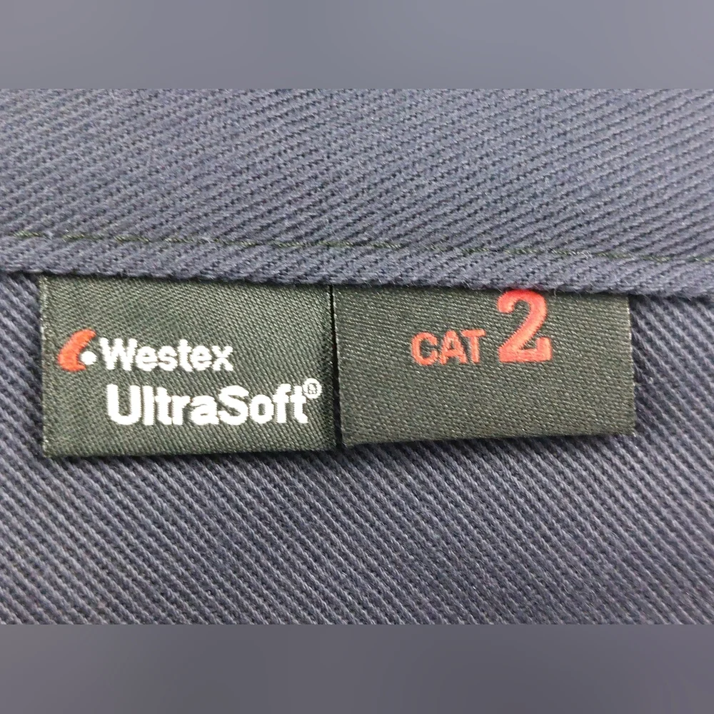 Workrite 2112 FR Pants Mens Size 48x37 (actual 48x28) Blue Westex Ultra Soft NWT